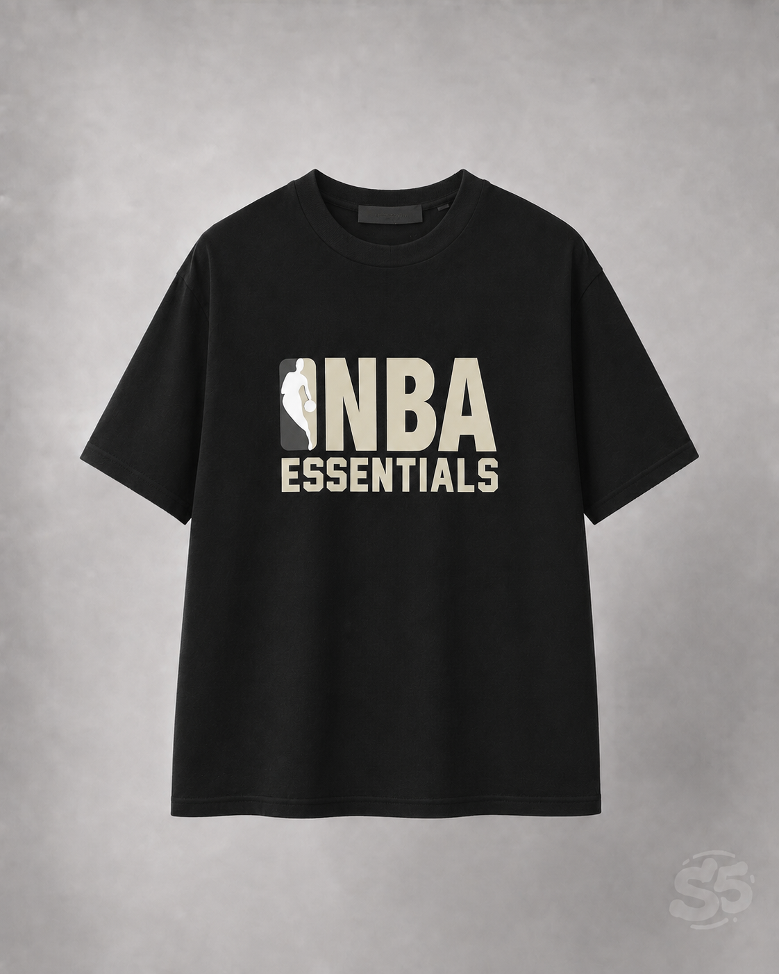 Playera Essentials NBA Negra