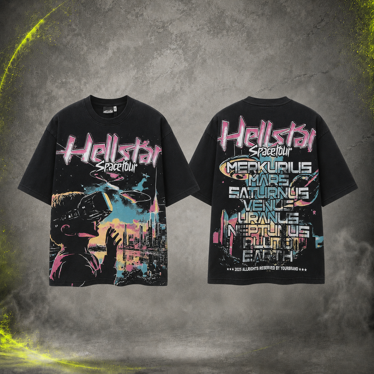 Playera Hellstar Spacetour