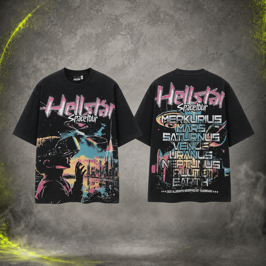 Playera Hellstar Spacetour