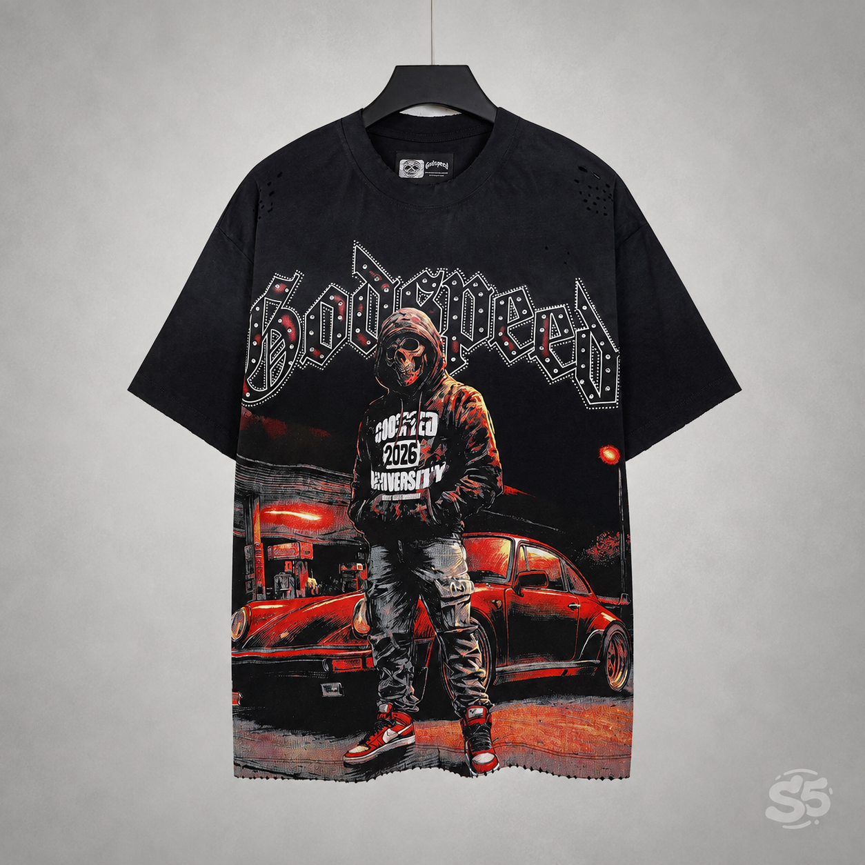 Playera Godspeed World Wide Manifested Dreams