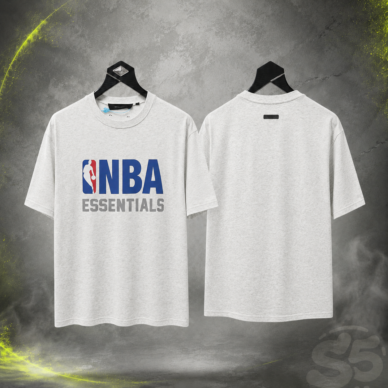 Playera Essentials NBA Gris claro