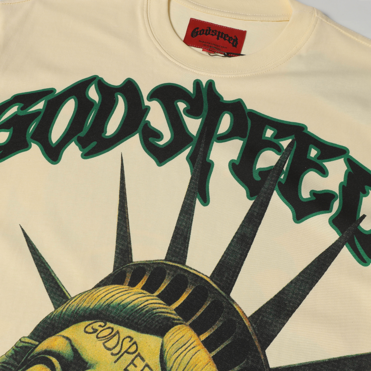 Playera Godspeed Statue of Liberty