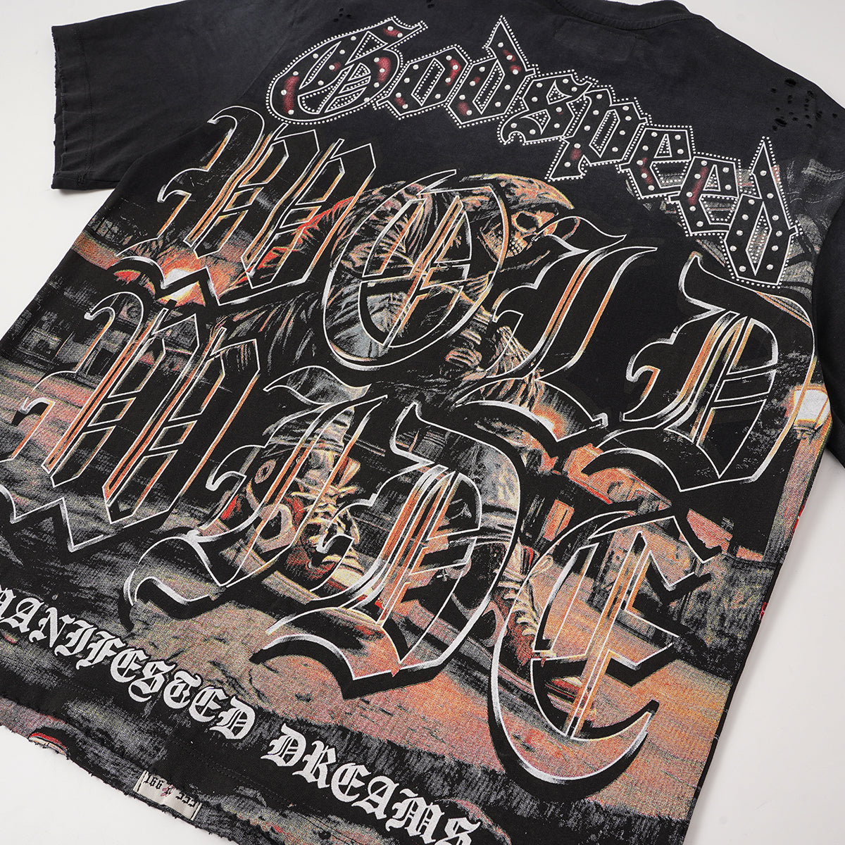 Playera Godspeed World Wide Manifested Dreams