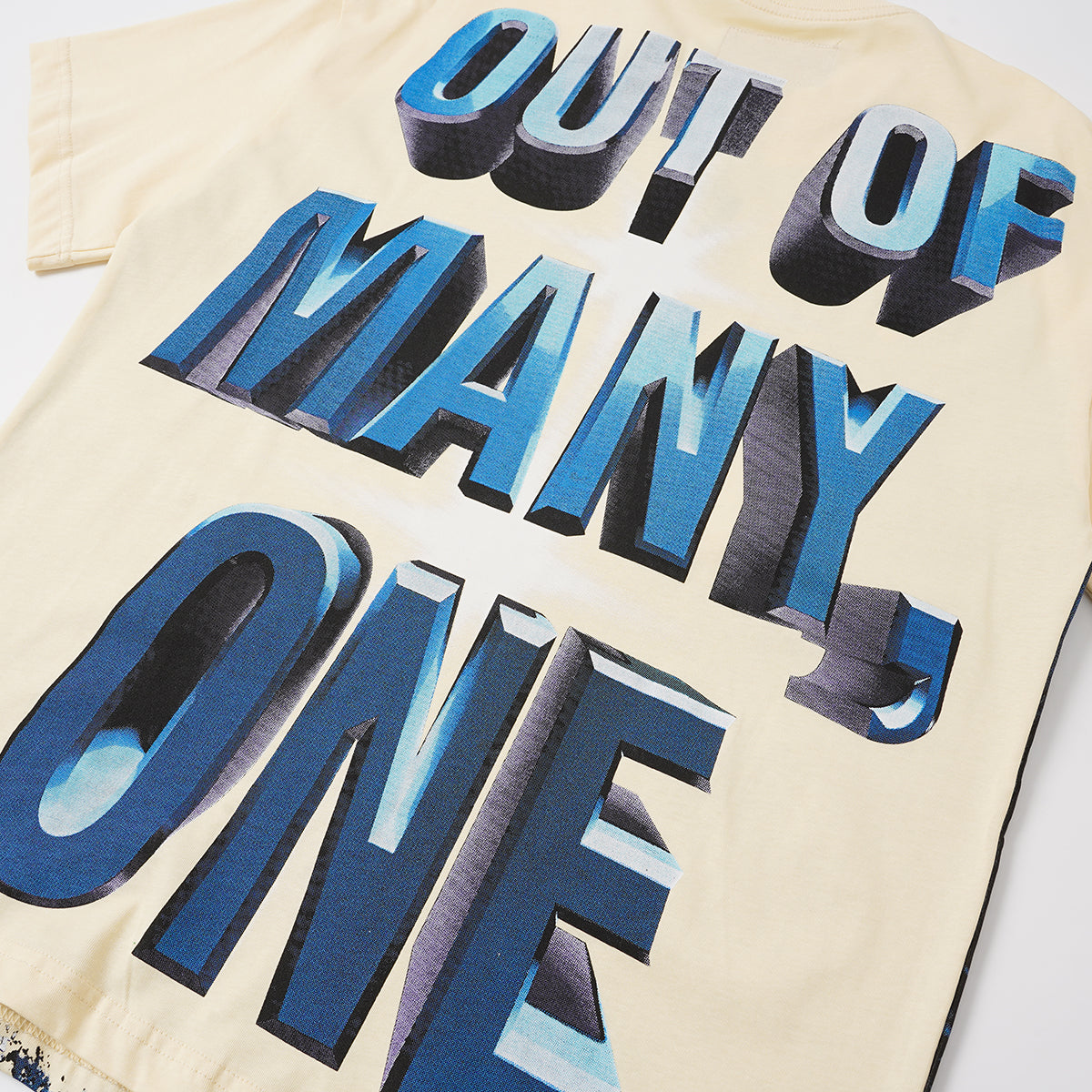 Playera Godspeed Out of Many One